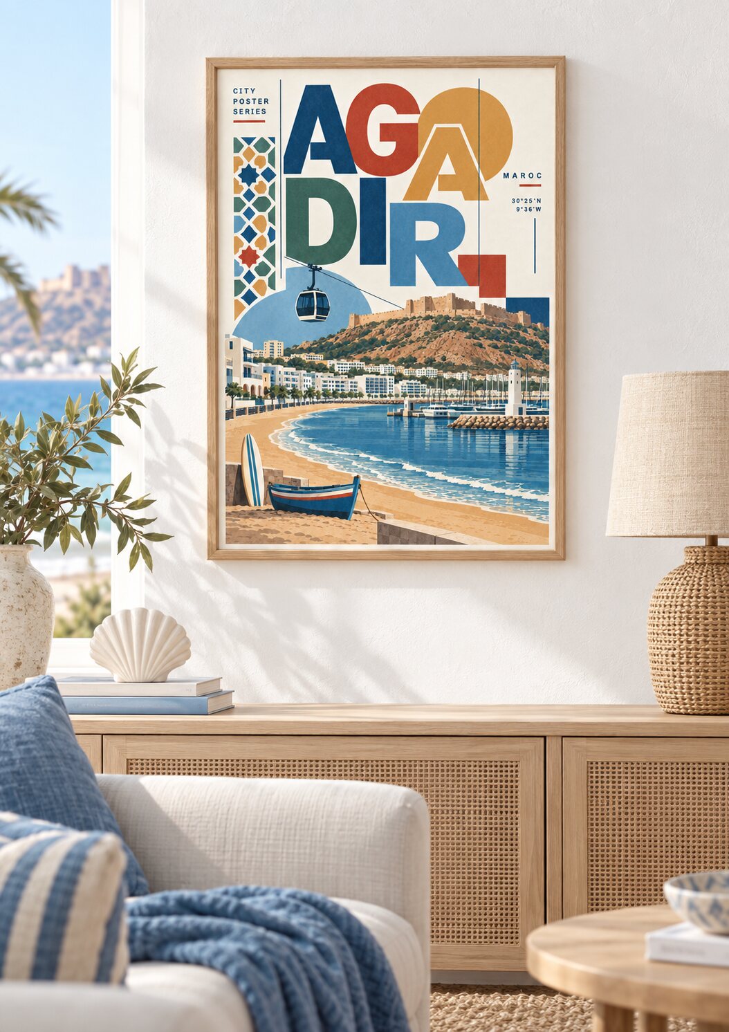 Agadir · Affiche urbaine