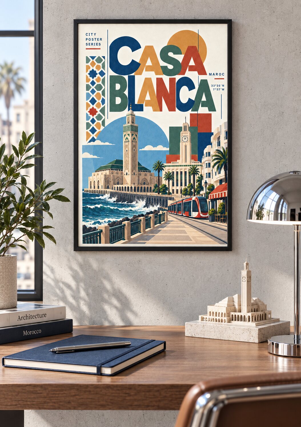Casablanca · Affiche urbaine